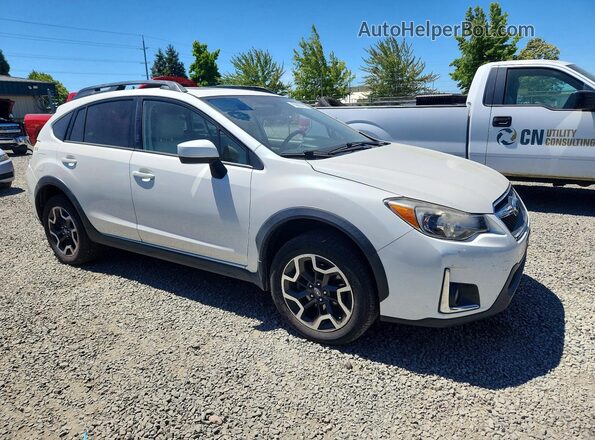 JF2GPABC2H8225588 2017 SUBARU CROSSTREK Белый Передняя правая четверть