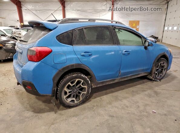 JF2GPABC2HH238941 2017 SUBARU CROSSTREK Blue Tył prawy