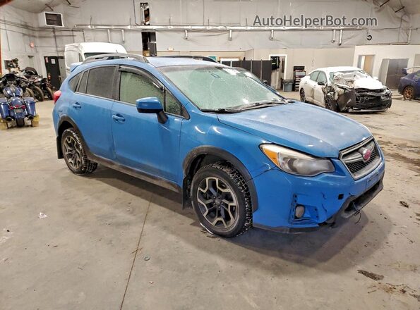 JF2GPABC2HH238941 2017 SUBARU CROSSTREK Blue Przód prawy