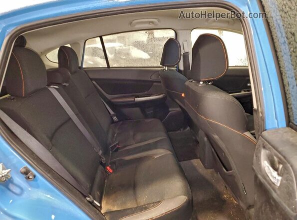 JF2GPABC2HH238941 2017 SUBARU CROSSTREK Blue Widok wnętrza z tyłu