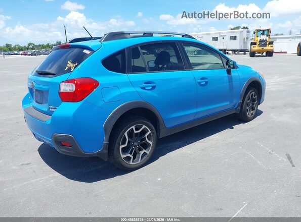 JF2GPABC3G8343034 2016 SUBARU CROSSTREK Light Blue Հետևի աջ