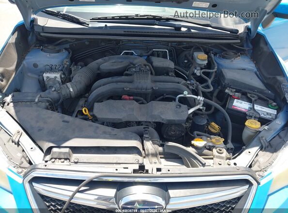 JF2GPABC3G8343034 2016 SUBARU CROSSTREK Light Blue Հետևի տեսք