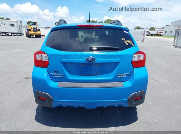 JF2GPABC3G8343034 2016 SUBARU CROSSTREK Light Blue 