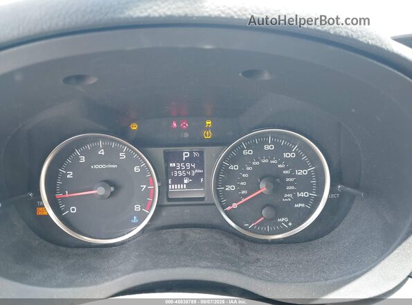 JF2GPABC3G8343034 2016 SUBARU CROSSTREK Light Blue Հետևի նստատեղերի տեսք