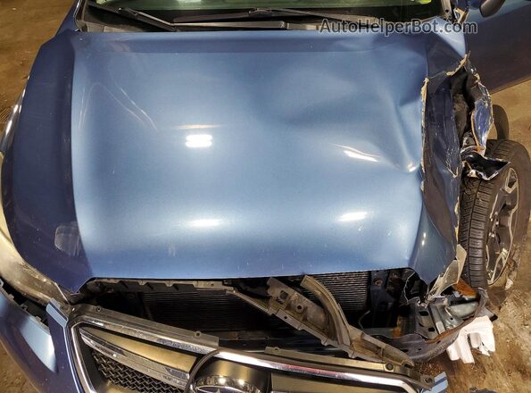 JF2GPABC3H8206600 2017 SUBARU CROSSTREK Blue Rear interior view