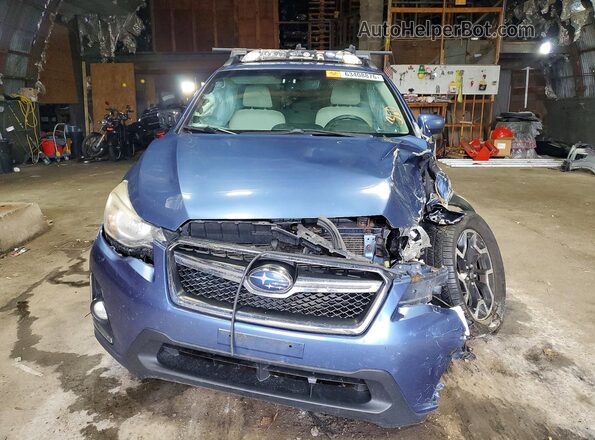 JF2GPABC3H8206600 2017 SUBARU CROSSTREK Blue Front view