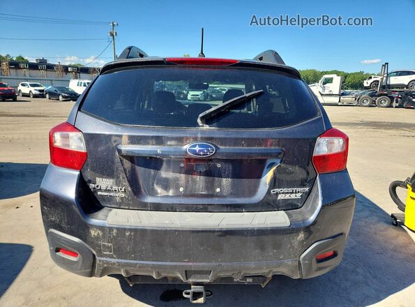 JF2GPABC3H8227284 2017 SUBARU CROSSTREK Угольный Вид сзади