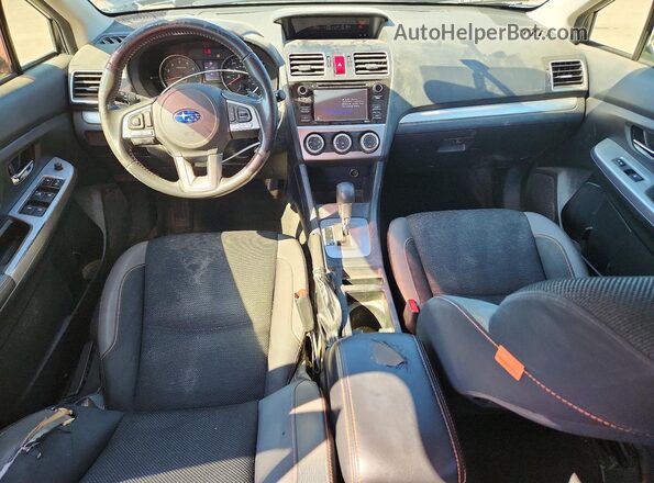 JF2GPABC3H8227284 2017 SUBARU CROSSTREK Угольный Вид панели приборов