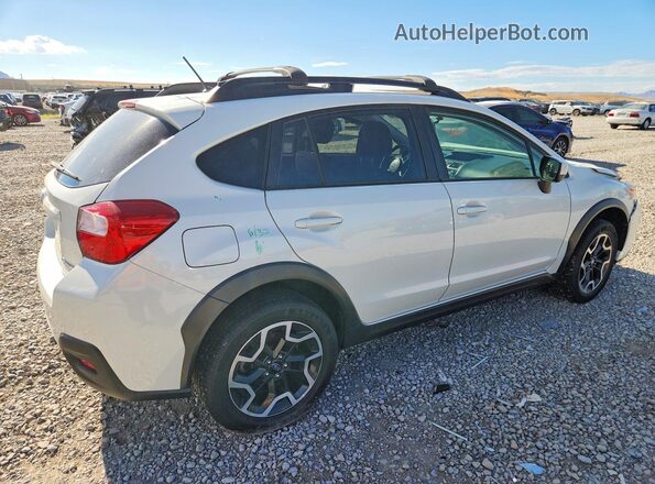 JF2GPABC3HH234493 2017 SUBARU CROSSTREK Белый Задняя правая четверть