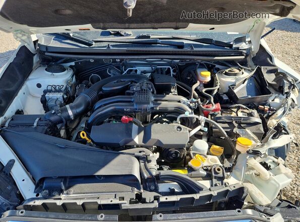 JF2GPABC3HH234493 2017 SUBARU CROSSTREK Белый Вид задней части салона