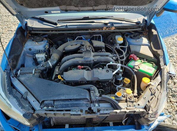 JF2GPABC4G8329160 2016 SUBARU CROSSTREK Blue ძრავის განყოფილების ხედი