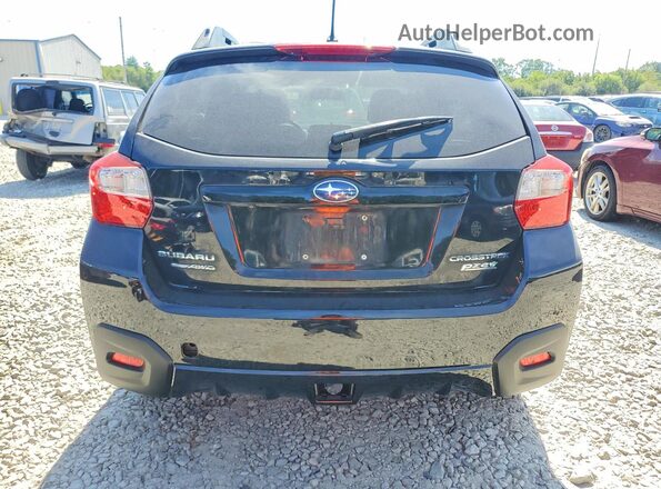 JF2GPABC4H8203396 2017 SUBARU CROSSTREK Black Rear view