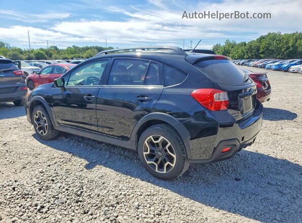 JF2GPABC4H8203396 2017 SUBARU CROSSTREK Black Rear left