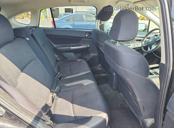 JF2GPABC4H8219467 2017 SUBARU CROSSTREK Charcoal Vista de los asientos traseros