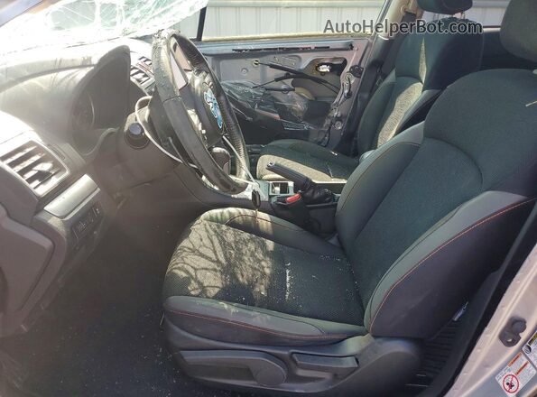 JF2GPABC4H8229206 2017 SUBARU CROSSTREK Silver Սալոնի դիմացի տեսք