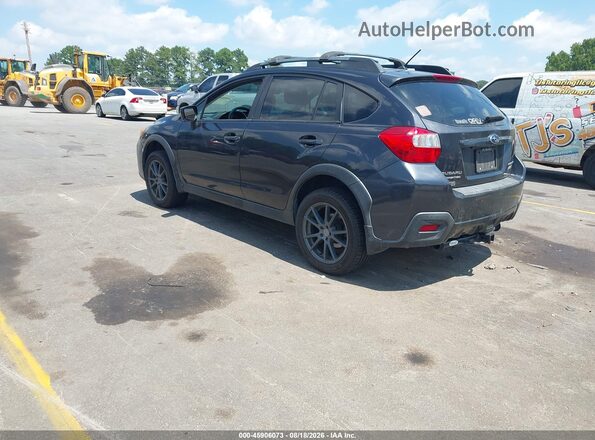 JF2GPABC4HG209544 2017 SUBARU CROSSTREK Black Tył lewy