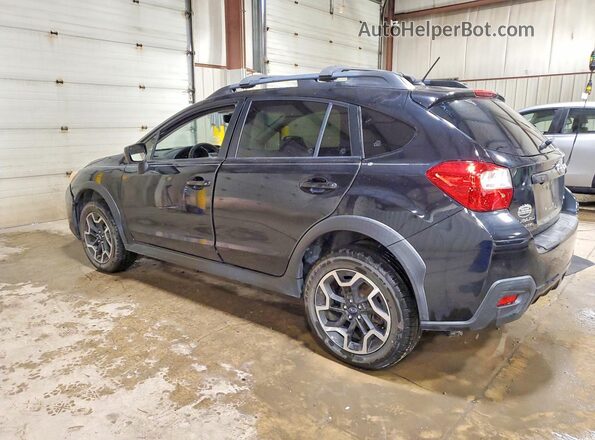 JF2GPABC4HH266272 2017 SUBARU CROSSTREK Черный Задняя левая четверть