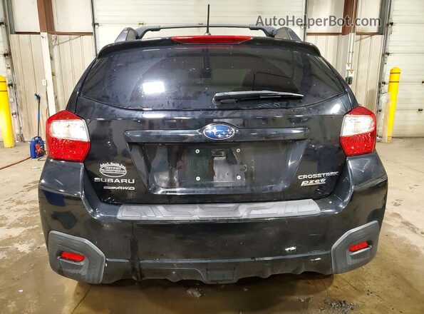 JF2GPABC4HH266272 2017 SUBARU CROSSTREK Черный Вид сзади