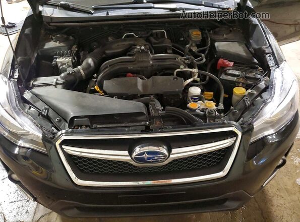 JF2GPABC4HH266272 2017 SUBARU CROSSTREK Черный Вид задней части салона