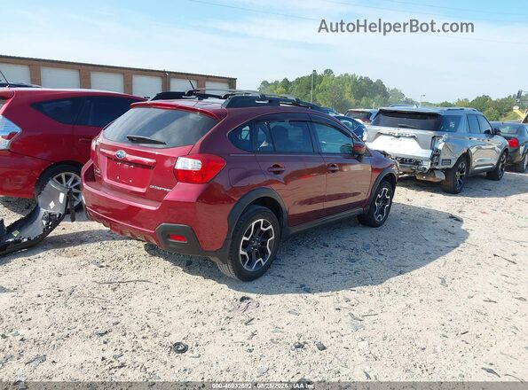JF2GPABC5G8200635 2016 SUBARU CROSSTREK Red Rear right