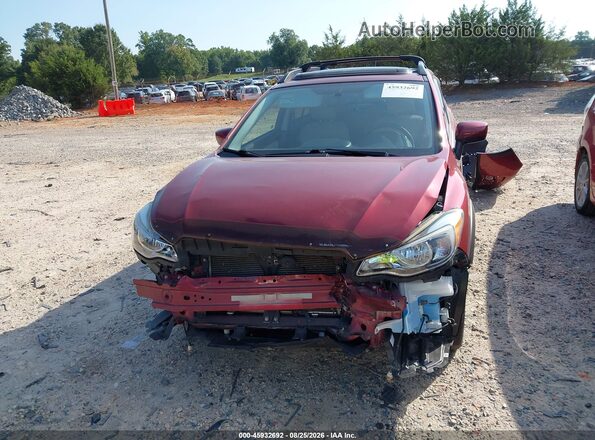 JF2GPABC5G8200635 2016 SUBARU CROSSTREK Red Rear interior view