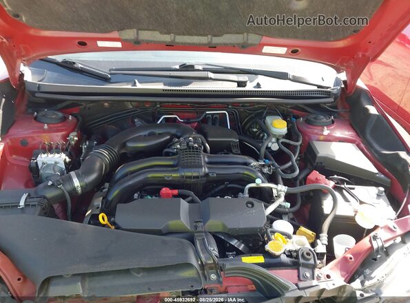 JF2GPABC5G8200635 2016 SUBARU CROSSTREK Red Rear view