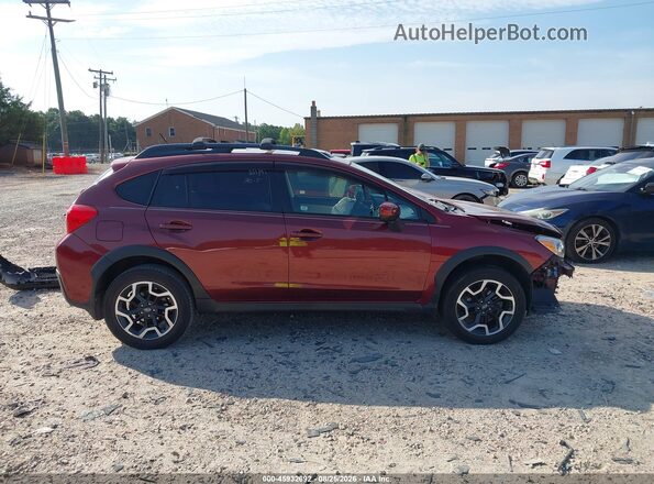 JF2GPABC5G8200635 2016 SUBARU CROSSTREK Red 360 interior view