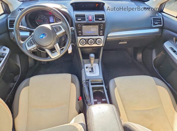 JF2GPABC5G8211327 2016 SUBARU CROSSTREK Синий Вид панели приборов