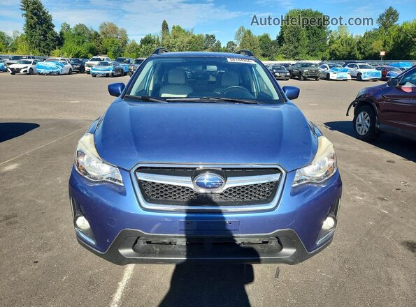 JF2GPABC5G8211327 2016 SUBARU CROSSTREK Синий Вид спереди