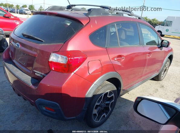 JF2GPABC5G8226314 2016 SUBARU CROSSTREK Burgundy Հետևի աջ