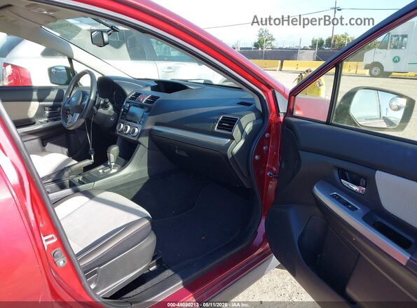 JF2GPABC5G8226314 2016 SUBARU CROSSTREK Burgundy Սալոնի դիմացի տեսք