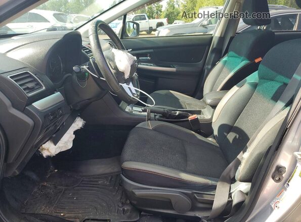 JF2GPABC5G8301786 2016 SUBARU CROSSTREK Silver წინა სალონის ხედი