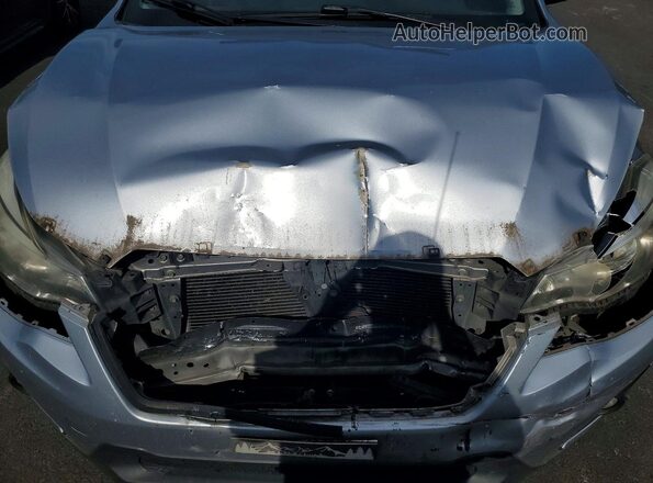 JF2GPABC5G8301786 2016 SUBARU CROSSTREK Silver უკანა სალონის ხედი