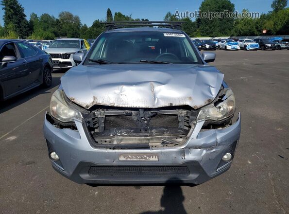 JF2GPABC5G8301786 2016 SUBARU CROSSTREK Silver წინა ხედი