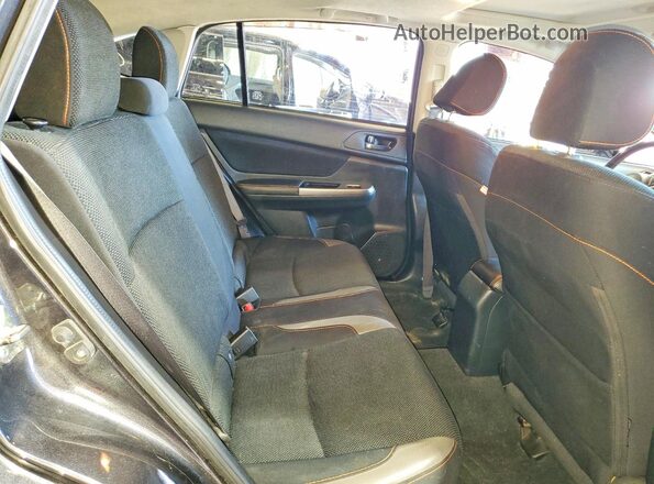 JF2GPABC5G8340331 2016 SUBARU CROSSTREK Charcoal Rear interior view