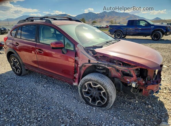 JF2GPABC5G8344444 2016 SUBARU CROSSTREK Бордовый Передняя правая четверть