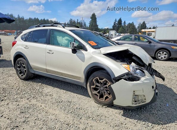 JF2GPABC5H8269245 2017 SUBARU CROSSTREK White Przód prawy
