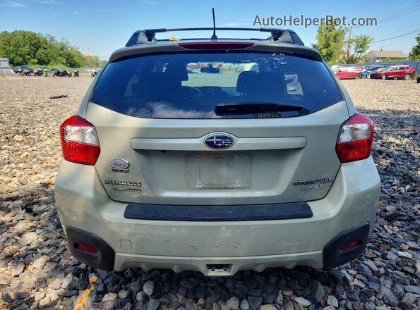 JF2GPABC5HH233099 2017 SUBARU CROSSTREK Cream Вид ззаду