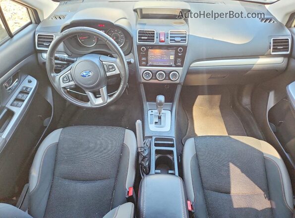 JF2GPABC5HH233099 2017 SUBARU CROSSTREK Cream Вид панелі приладів