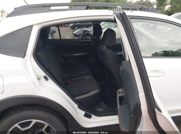 JF2GPABC5HH242935 2017 SUBARU CROSSTREK White Vista de la etiqueta del VIN