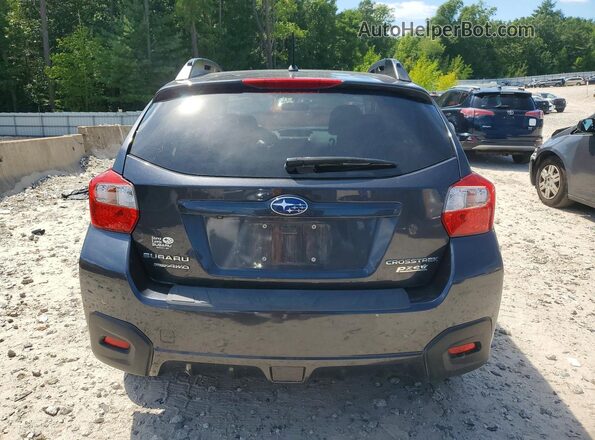 JF2GPABC6G8284318 2016 SUBARU CROSSTREK Gray Widok z tyłu