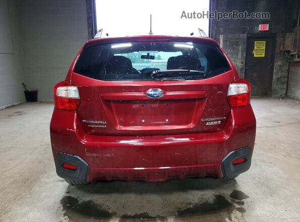 JF2GPABC6G8306172 2016 SUBARU CROSSTREK Maroon Rear view