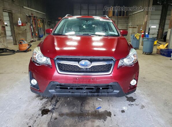 JF2GPABC6G8306172 2016 SUBARU CROSSTREK Maroon Front view