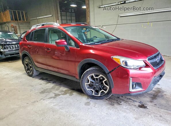 JF2GPABC6G8306172 2016 SUBARU CROSSTREK Maroon Front right