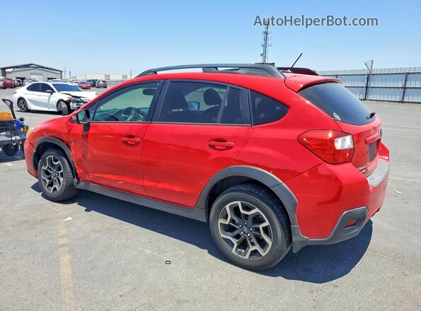JF2GPABC6G8320332 2016 SUBARU CROSSTREK Красный Задняя левая четверть