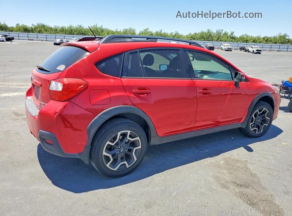 JF2GPABC6G8320332 2016 SUBARU CROSSTREK Красный Задняя правая четверть