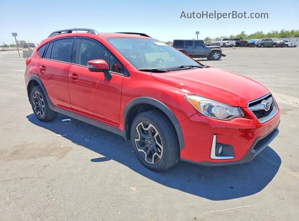 JF2GPABC6G8320332 2016 SUBARU CROSSTREK Красный Передняя правая четверть