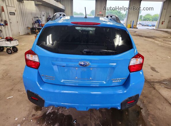 JF2GPABC6GG226053 2016 SUBARU CROSSTREK Blue Rear view