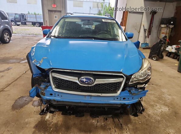 JF2GPABC6GG226053 2016 SUBARU CROSSTREK Blue Front view