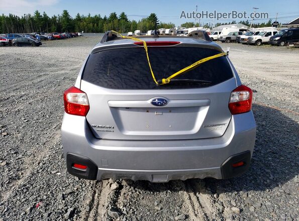 JF2GPABC6HH225755 2017 SUBARU CROSSTREK Silver Вид ззаду